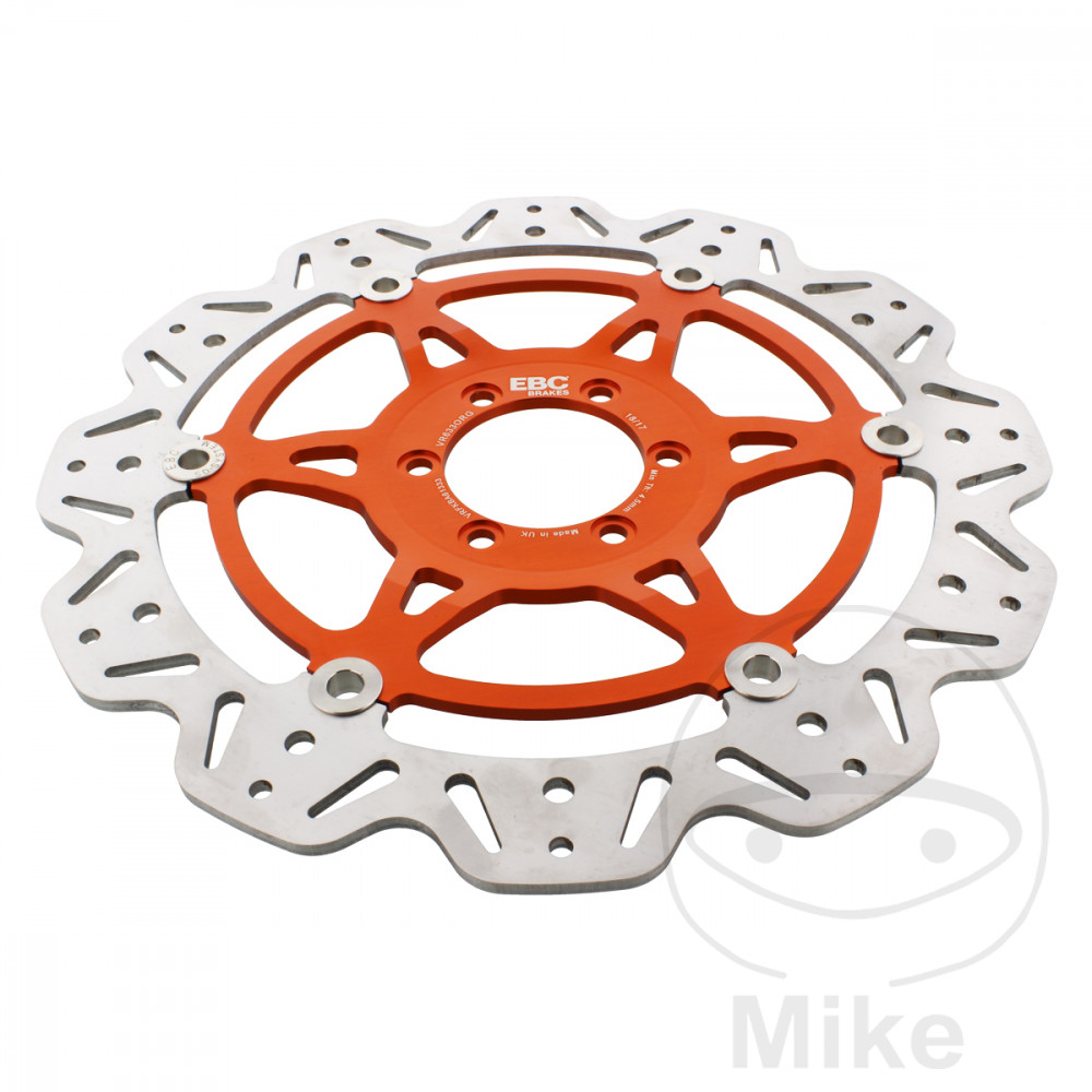 Levně EBC brzdový kotouč VEE EBC oranžový DUCATI 748 748 SP SPORT PRODUCTION 95-97, 748 748 SPS SPORT PRODUCTION 98-99, 851 851 S 88-90, 888 888 SP5 SPORT