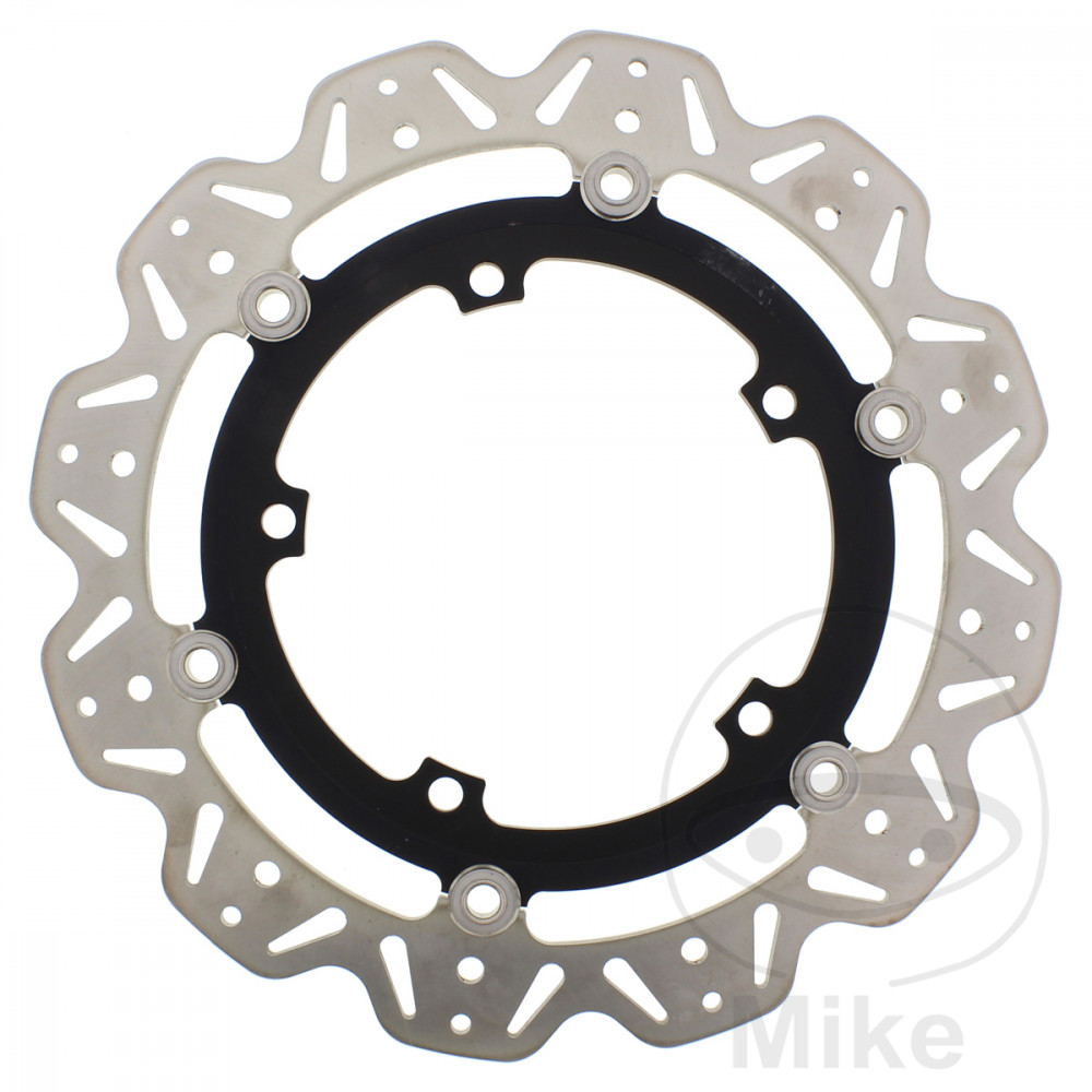 Levně EBC brzdový kotouč VEE EBC černý TRIUMPH SPEED TRIPLE 1050 05-13, SPEED TRIPLE 1050 ABS 11-16, SPEED TRIPLE 1050 R ABS 12-18, SPEED TRIPLE 1050 R 94
