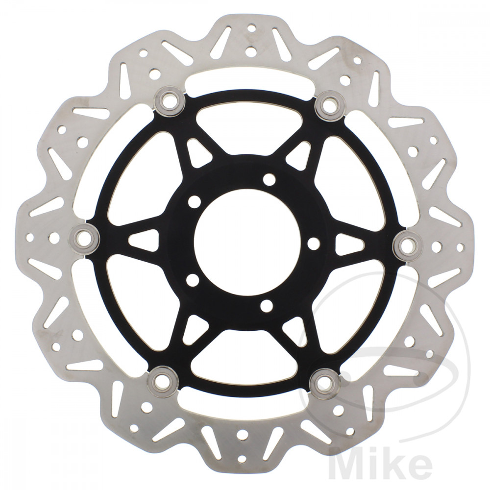 EBC brzdový kotouč VEE FRONT EBC černá DUCATI 848 848 08-10, 848 848 EVO 11-13, 848 848 EVO DARK 11-13, MONSTER 1000 S4R 07-08, MONSTER 1000 S4RS