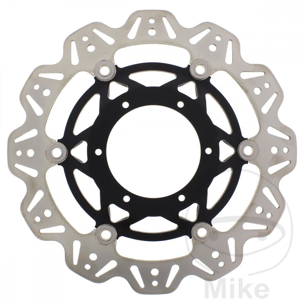 EBC VEE brake disc EBC black HONDA CB 900 F HORNET 02-06, CBR 600 F 01-07, CBR 600 FR ROSSI 01-02, CBR 600 FS SPORT 01-02, VTX 1800 C 01-04, VTX 1800 C1 05-06