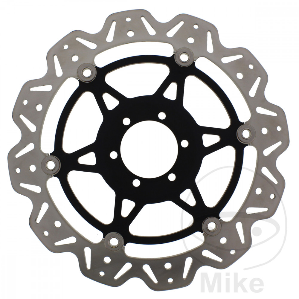 Levně EBC brzdový kotouč VEE EBC černý APRILIA CAPONORD 1200 ABS 13-17, CAPONORD 1200 TRAVEL PACK ABS 13-17, DORSODURO 900 ABS 17-21, DORSODURO 1200