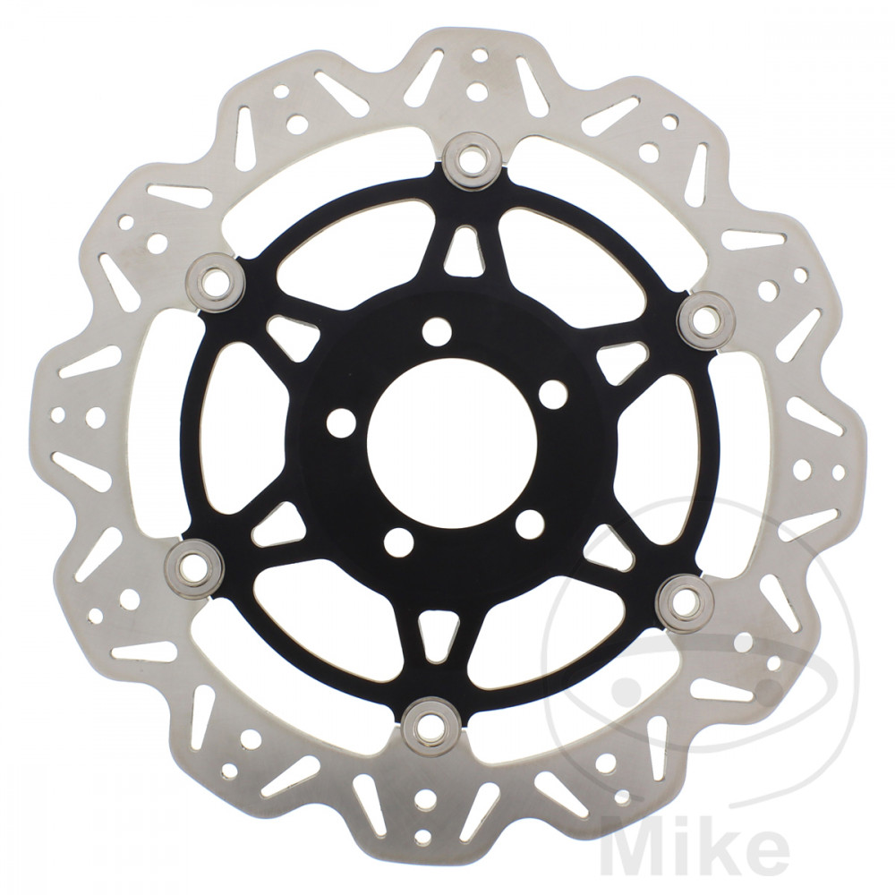 Levně EBC brzdový kotouč VEE EBC černý KAWASAKI ZR 1100 ZEPHYR LITÁ KOLA 92-95, ZR 1100 ZEPHYR KOLO S VÝPLETEM 96-97, ZRX 1100 97-00, ZRX 1200 R KAPOTÁŽ