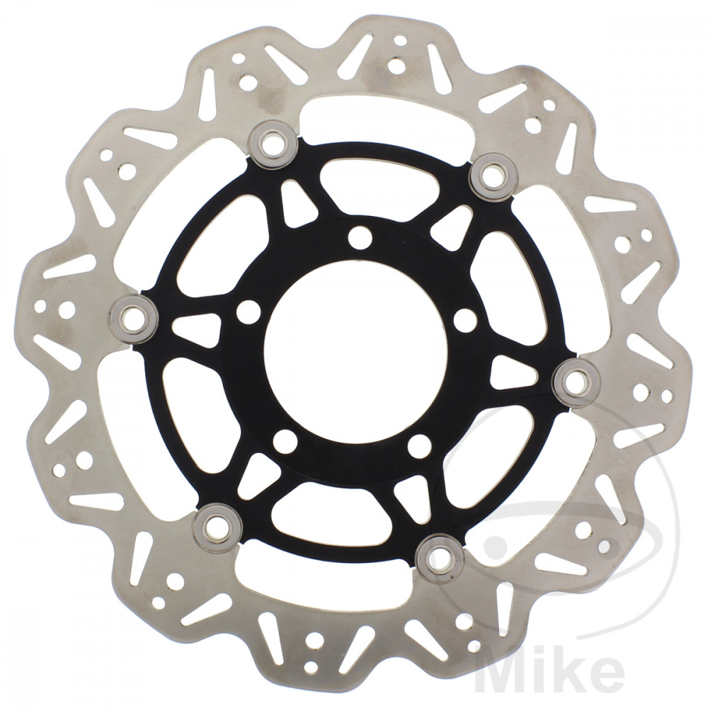 Levně EBC brzdový kotouč VEE EBC černý KAWASAKI ER-6F 650 06-17, ER-6F 650 ABS 09-17, ER-6N 650 05-17, ER-6N 650 ABS 09-17, KLE 650 VERSYS 14-16, KLE 650