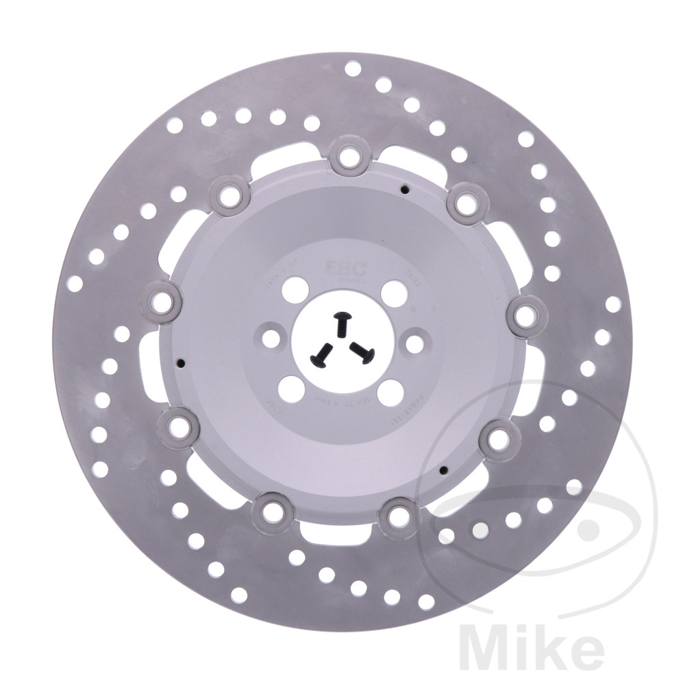 Levně EBC brzdový kotouč EBC BMW K 75 /2 ABS 91-94, K 75 /2 EDITION ABS 96, K 75 S ABS 85-95, K 75 RT ABS 89-96, K 100 RS ABS 83-89, K 100 RT 89, K 100