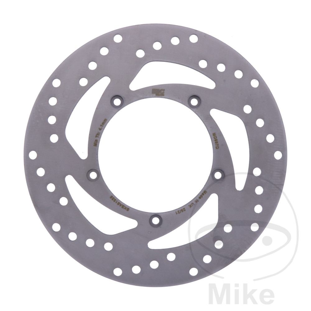 Levně EBC brzdový kotouč EBC APRILIA ARRECIFE 125 04-06, ARRECIFE 200 04-06, ARRECIFE 250 04-06, ATLANTIC 125 IE 12-13, ATLANTIC 125 03-12, ATLANTIC 200
