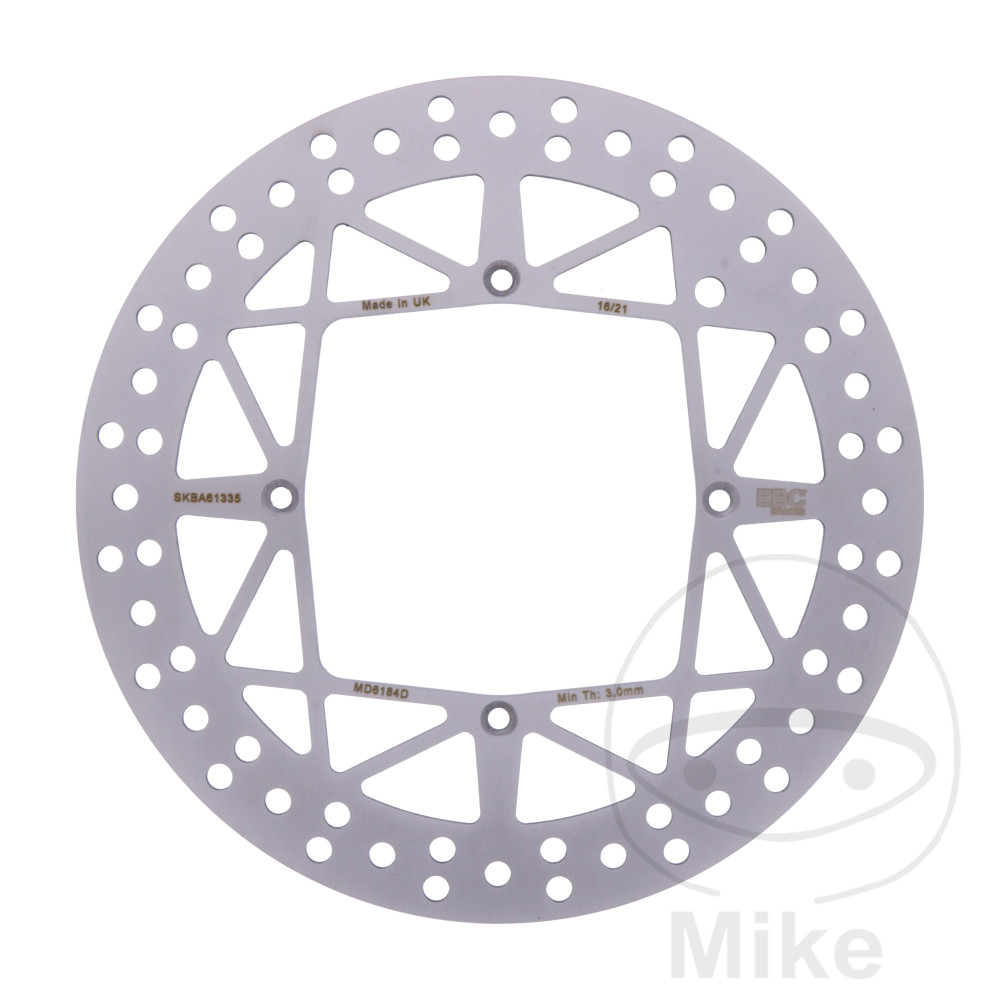 Levně EBC brzdový kotouč EBC MX / Enduro / ATV HUSQVARNA CR 125 93-14, CR 250 93-05, CR 360 93-94, SM 125 98-99, SM 125 S 00-10, SMR 125 4T 11-13, SMS 125