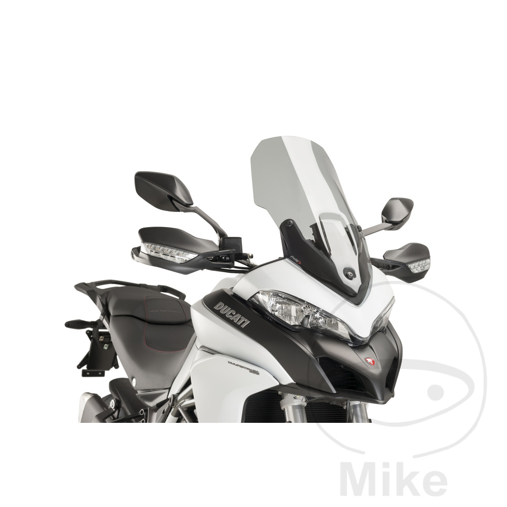 Puig cestovní plexi Puig kouřově šedé DUCATI MULTISTRADA 950 V2 ABS 21-24, MULTISTRADA 950 V2 S ABS 21-24, MULTISTRADA 950 ABS 17-20, MULTISTRADA 950 S ABS 19-20, MULTISTRADA 950 SW SPEICHENRAD ABS KOLO S VÝPLETEM 18, MULTISTRADA 950 S SW SPEICHENRAD