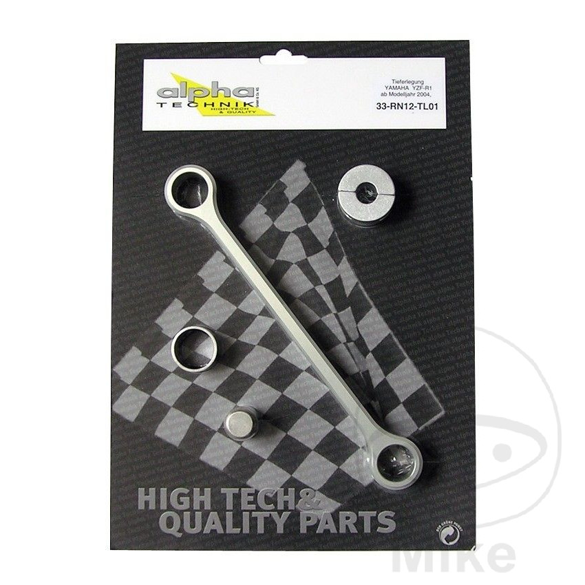 Alphatechnik snížení podvozku sada AT YAMAHA YZF-R1 1000 SP 06, YZF-R1 1000 04-06