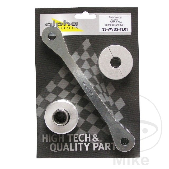 Alphatechnik snížení podvozku sada AT SUZUKI GSX-R 600 04-05, GSX-R 600 U2 04-05, GSX-R 600 U3 04-05, GSX-R 600 X ANNIVERSARY 05, GSX-R 600 XU2 ANNIVERSARY 05, GSX-R 600 XU3 ANNIVERSARY 05