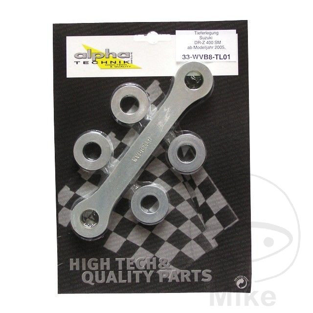 Alphatechnik snížení podvozku sada AT SUZUKI DR-Z 400 SMU 05-07, DR-Z 400 SM 05-08