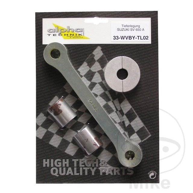 Alphatechnik snížení podvozku sada AT SUZUKI SV 650 A ABS 07-09, SV 650 UA ABS 07-09