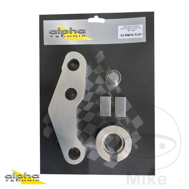 Alphatechnik snížení podvozku sada AT YAMAHA TRACER 700  ABS MTT690-A 16-19, TRACER 700  ABS MTT690-U 16-19