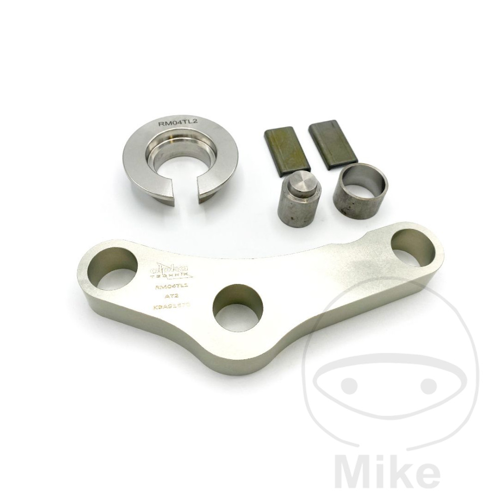Alphatechnik snížení podvozku sada AT YAMAHA XSR 700 ABS MTM690 21-25, XSR 700 ABS MTM690-U 21-25, XSR 700 XTRIBUTE ABS MTM690-D 21-24, XSR 700 LEGACY ABS MTM690-D 23-25, XSR 700 XTRIBUTE ABS MTM690-D-U 21-24, XSR 700 LEGACY ABS MTM690-D-U 23-25