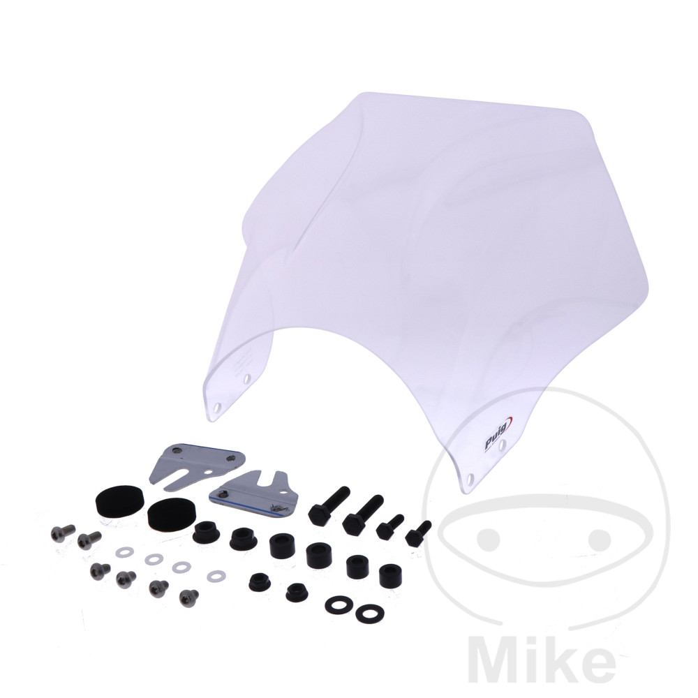 Puig plexi RAPTOR PUIG transparent CAGIVA N1 125 PLANET 97-03, RAPTOR 125 04-14, DAELIM VJ 125 ROADWIN 06-07, DUCATI GT 1000 07-10, GT 1000 TOURING 09-10, HONDA CB 500 94-03, CB 750 F2 SEVEN FIFTY 92-03...