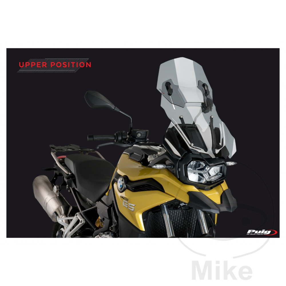 Puig plexi TOUR NEW GEN PUIG pro NB TRANSP BMW F 750 850 GS ABS 18-20, F 750 850 GS ABS DTC 18-23, F 750 850 GS ABS DTC ESA 21-23, F 750 850 GS ABS ESA 18-20, F 750 850 GS EDITION 40 YEARS ABS DTC 21, F 750 850 GS EDITION 40 YEARS ABS DTC ESA 21, F 80