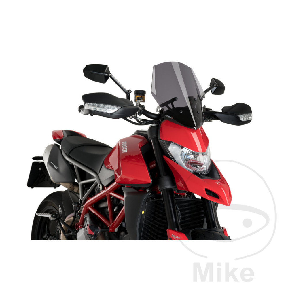 Puig plexi SPORT NEW GEN PUIG pro NB DUNKEL DUCATI HYPERMOTARD 950  ABS 19-20, HYPERMOTARD 950 SP  ABS 19-20