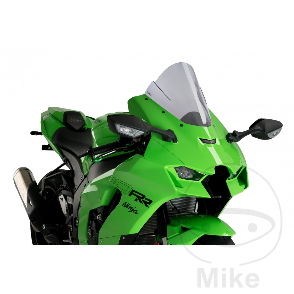 Puig plexi Zapalovací-závodní PUIG kouřová KAWASAKI ZX-10R 1000 NINJA ABS 21-23, ZX-10RR 1000 NINJA ABS 21-24