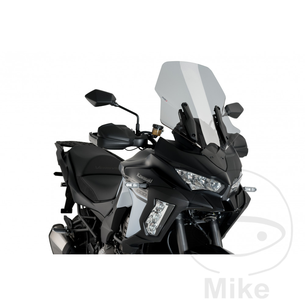 Puig plexi TOUR PUIG rauchgrau KAWASAKI KLZ 1000 VERSYS ABS 19-24, KLZ 1000 SE VERSYS ABS 19-24, KLZ 1000 S VERSYS ABS 21-24