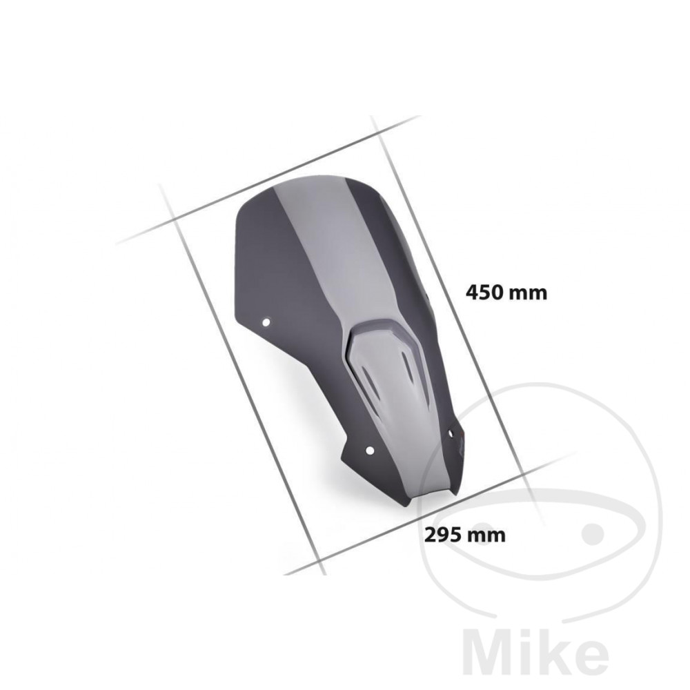 Puig plexi SPORT PUIG tmavá verze HONDA CRF 1100 L A AFRICA TWIN ES ABS EERA 24, CRF 1100 L A AFRICA TWIN ABS 20-24, CRF 1100 L D AFRICA TWIN DCT ABS 20-24
