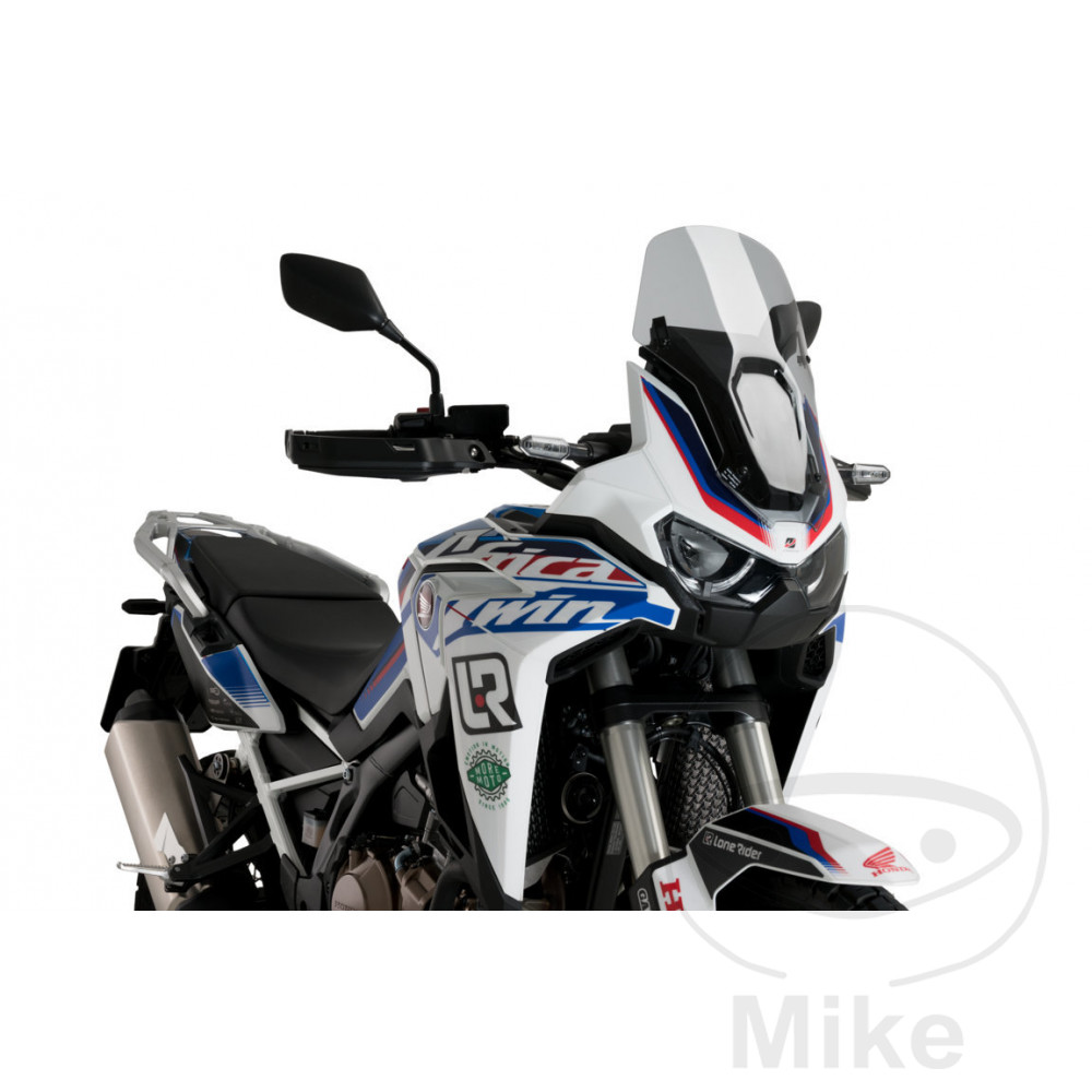 Puig plexi SPORT PUIG kouřová HONDA CRF 1100 L A AFRICA TWIN ES ABS EERA 24, CRF 1100 L A AFRICA TWIN ABS 20-24, CRF 1100 L D AFRICA TWIN DCT ABS 20-24