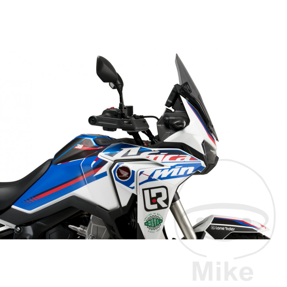 Puig plexi SPORT PUIG kouřová HONDA CRF 1100 L A AFRICA TWIN ES ABS EERA 24, CRF 1100 L A AFRICA TWIN ABS 20-24, CRF 1100 L D AFRICA TWIN DCT ABS 20-24