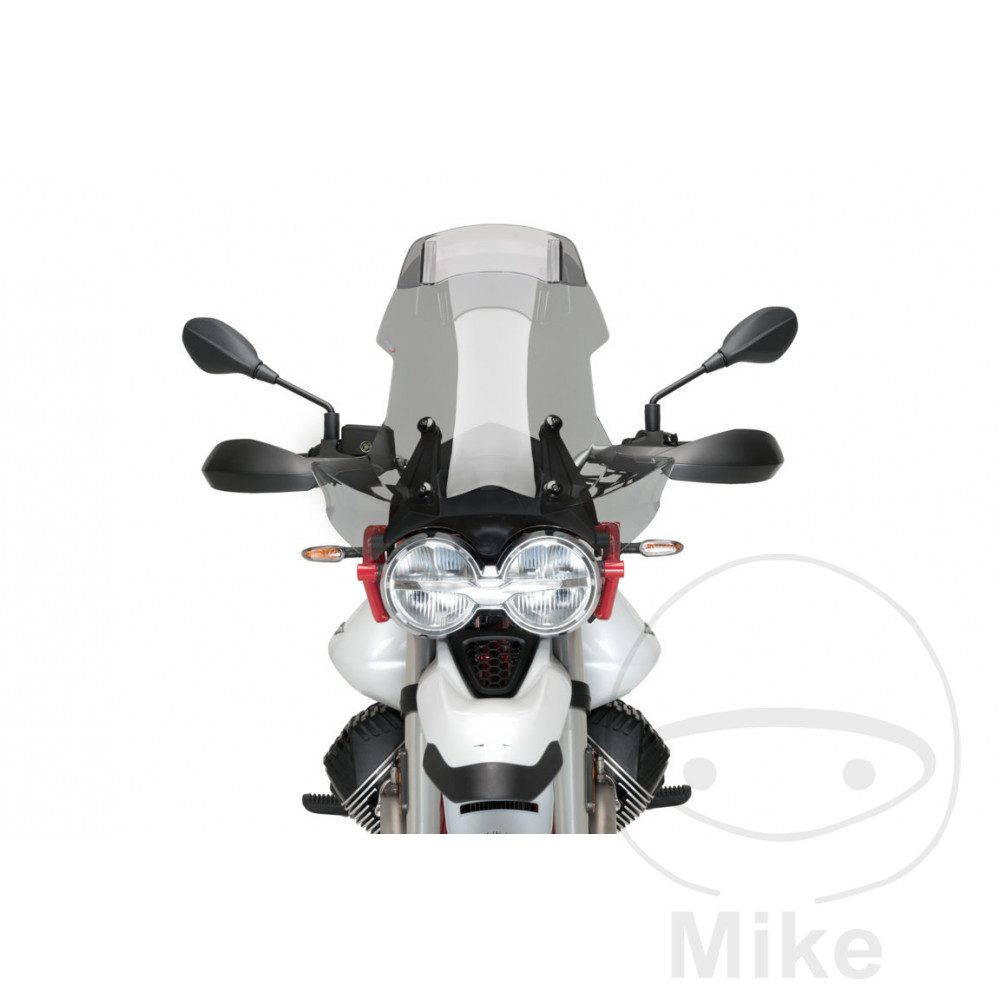 Puig plexi TOUR VISOR PUIG rauchgrau MOTO GUZZI V85 850 TT  ABS 19-25, GUZZI V85 850 TT CENTENARIO ABS 21-22