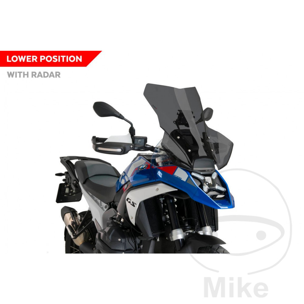 Puig plexi TOUR PUIG dunkel BMW R 1300 GS  GUSSRAD 23-24, R 1300 GS  SCHMIEDERAD 23-24, R 1300 GS  SPEICHENRAD 23-24