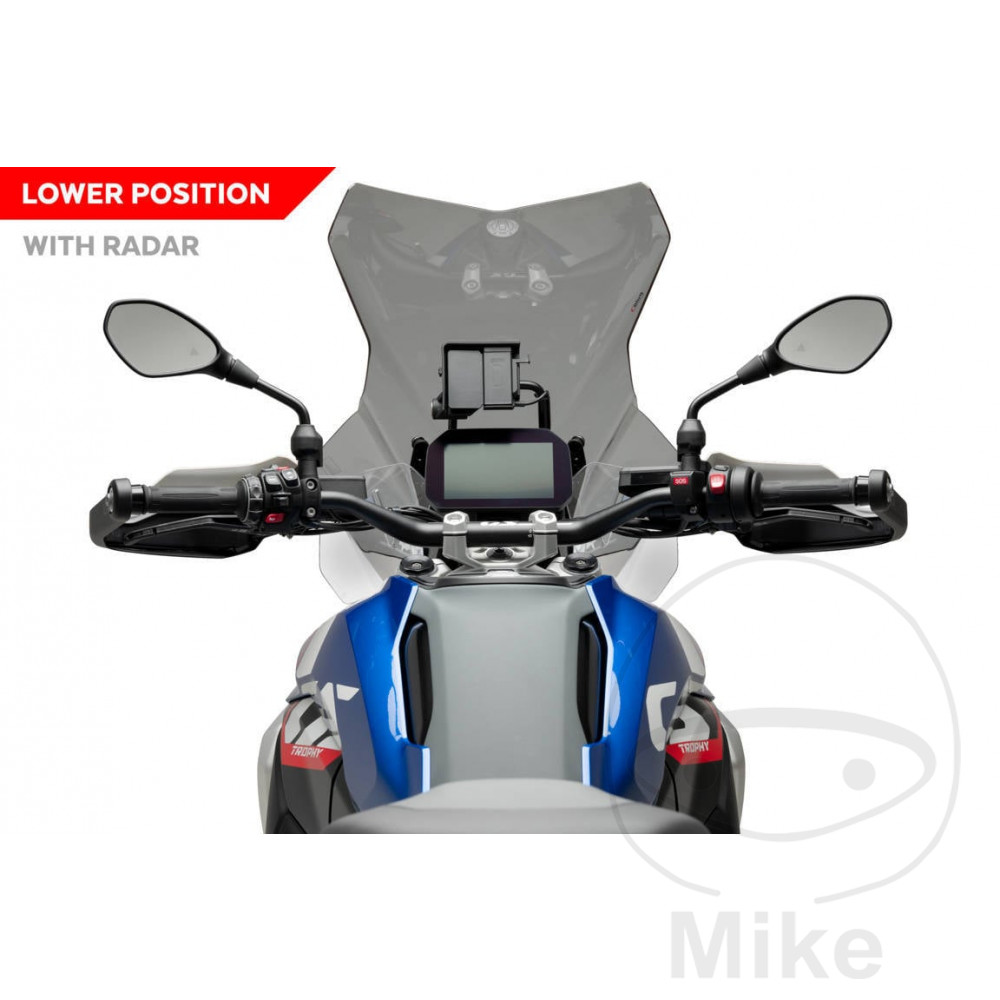 Puig plexi TOUR PUIG kouřová BMW R 1300 GS GUSSRAD 23-24, R 1300 GS SCHMIEDERAD 23-24, R 1300 GS SPEICHENRAD 23-24
