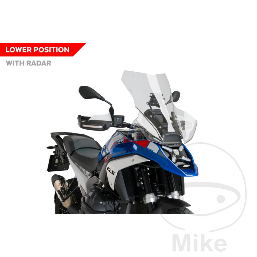 Puig plexi TOUR PUIG transparent BMW R 1300 GS GUSSRAD 23-24, R 1300 GS SCHMIEDERAD 23-24, R 1300 GS SPEICHENRAD 23-24