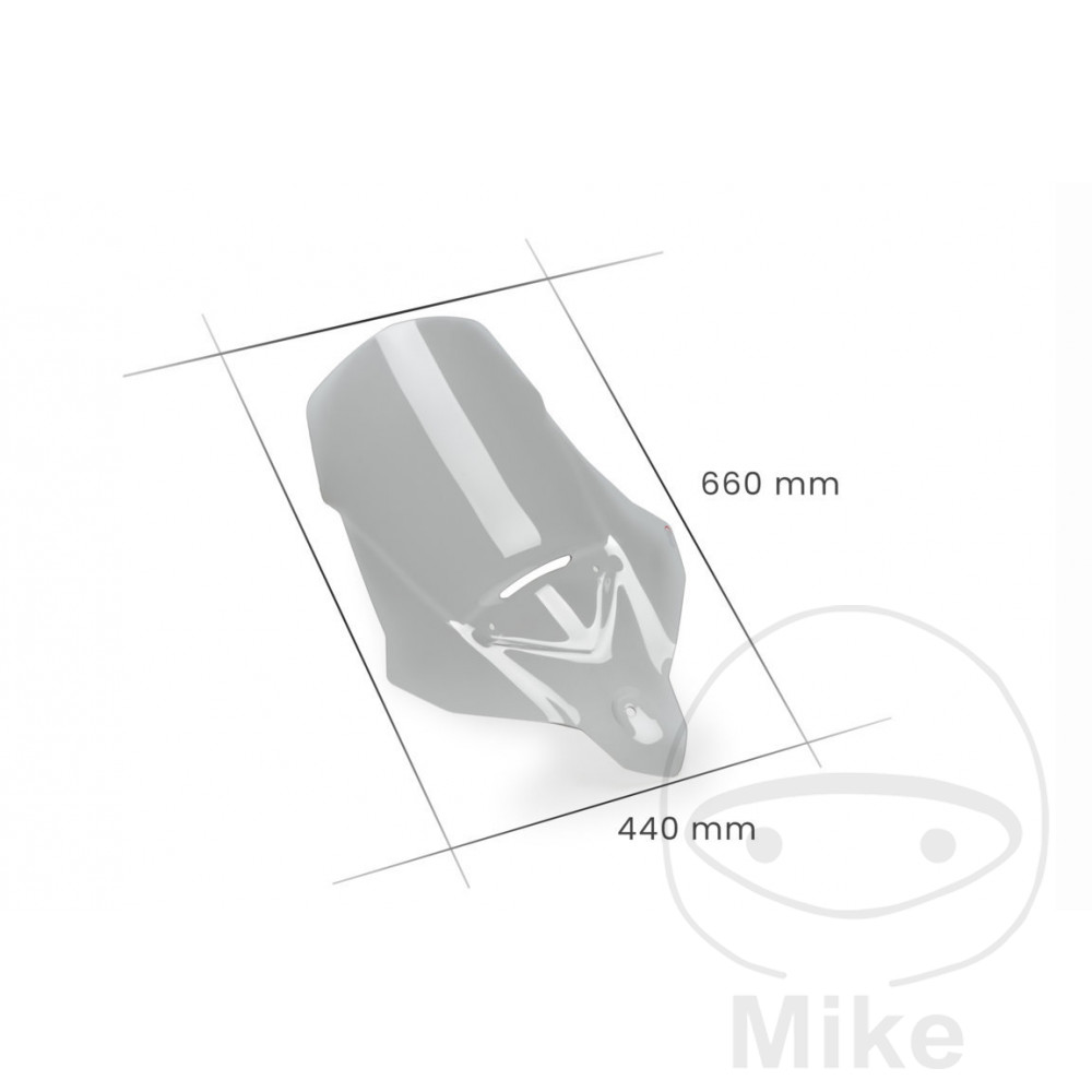 Puig plexi TOUR PUIG dunkel TRIUMPH TIGER SPORT 660 ABS 22-24