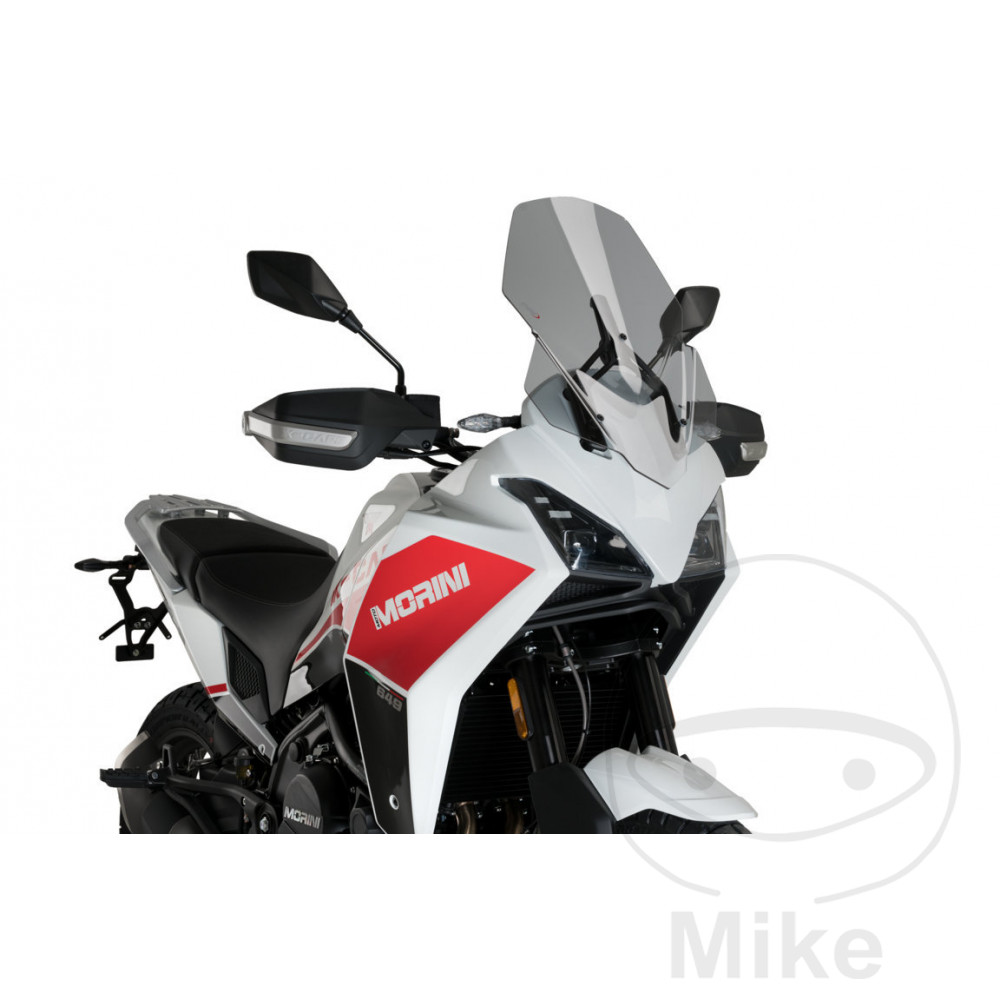 Puig plexi TOUR PUIG rauchgrau MOTO MORINI X-CAPE 650  ABS GUSSRAD 23-25, MORINI X-CAPE 650  ABS SPEICHENRAD 21-25