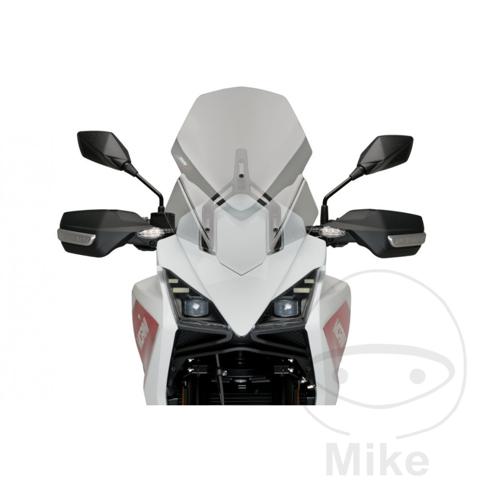 Puig plexi TOUR PUIG rauchgrau MOTO MORINI X-CAPE 650 ABS GUSSRAD 23-25, MORINI X-CAPE 650 ABS SPEICHENRAD 21-25