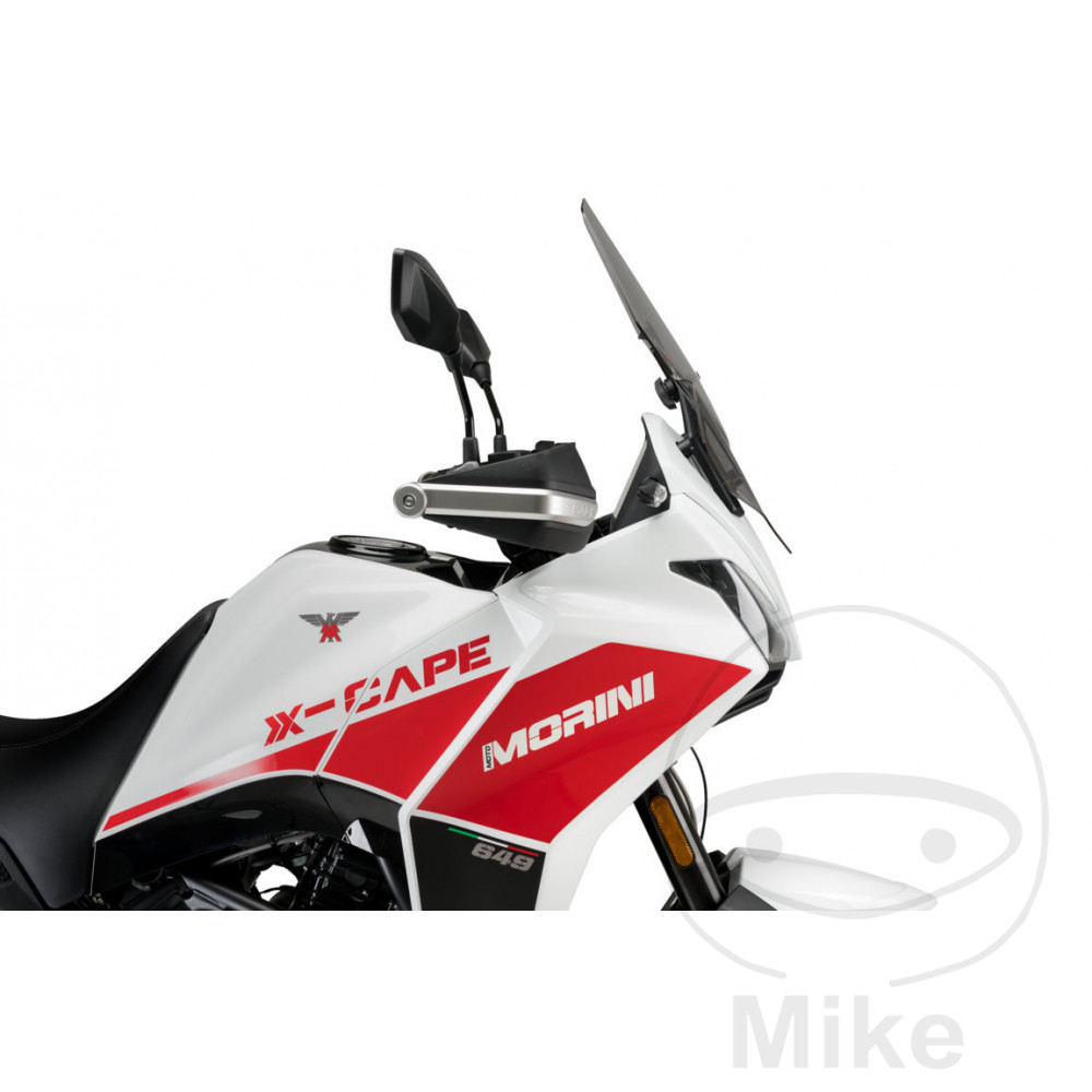 Puig plexi TOUR PUIG rauchgrau MOTO MORINI X-CAPE 650 ABS GUSSRAD 23-25, MORINI X-CAPE 650 ABS SPEICHENRAD 21-25