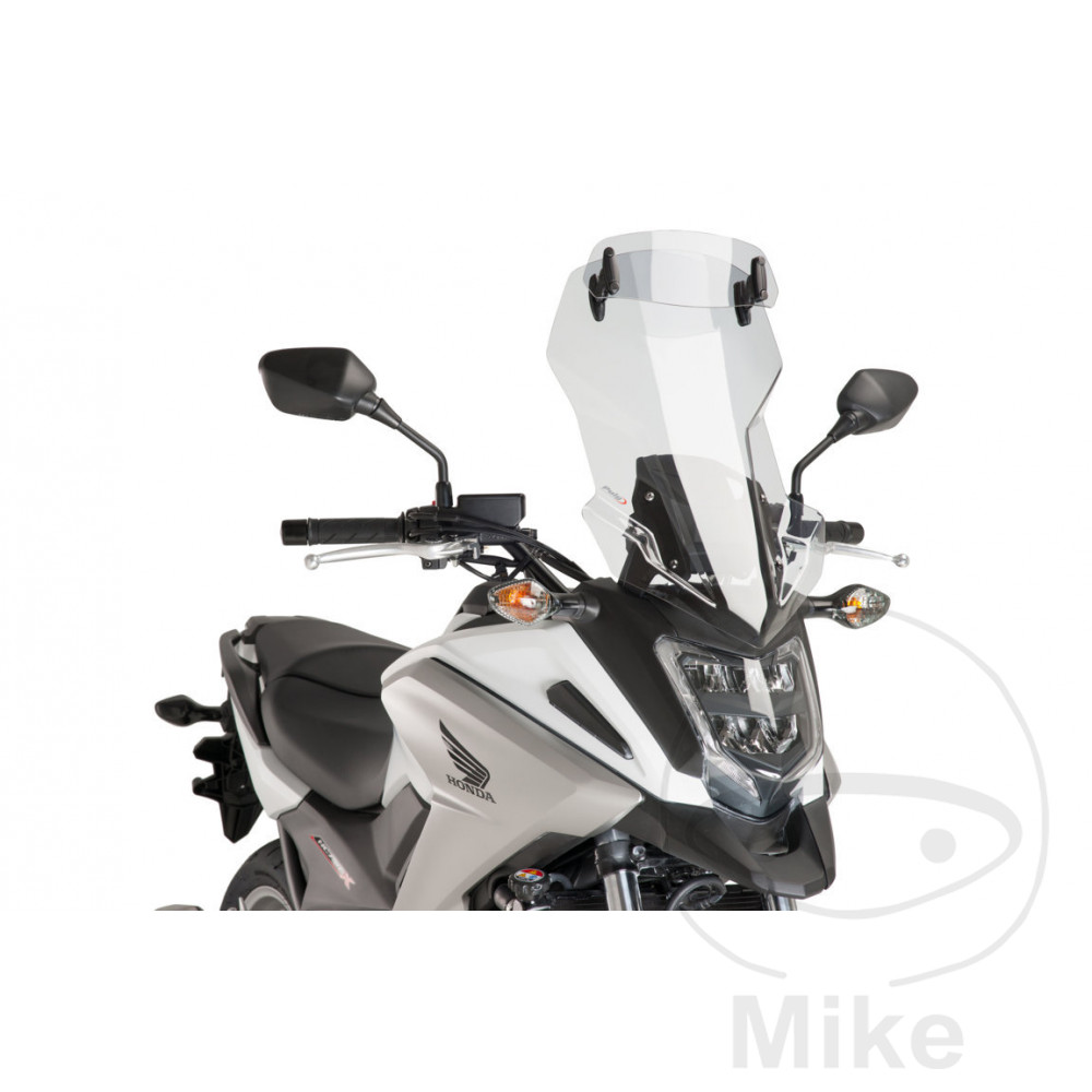 Puig plexi TOUR VISOR PUIG transparent HONDA NC 750 XA  ABS 16-20, NC 750 XD DCT ABS DCT 16-19, NC 750 XD DCT ABS 18-20