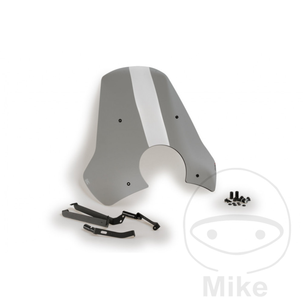Puig plexi SPORT PUIG rauchgrau VESPA GTS 125 IE IGET ABS 17-20, GTS 125 IE IGET EURO4 ABS 21, GTS 125 IE IGET EURO5 ABS 22-24, GTS 125 IE IGET SUPER ABS 17-20, GTS 125 IE IGET SUPER EURO4 ABS 21, GTS 125 IE IGET SUPER EURO5 ABS 22-24, GTS 125 IE IGET SUP