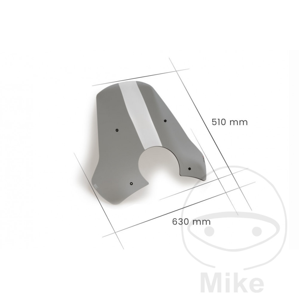 Puig plexi SPORT PUIG rauchgrau VESPA GTS 125 IE IGET ABS 17-20, GTS 125 IE IGET EURO4 ABS 21, GTS 125 IE IGET EURO5 ABS 22-24, GTS 125 IE IGET SUPER ABS 17-20, GTS 125 IE IGET SUPER EURO4 ABS 21, GTS 125 IE IGET SUPER EURO5 ABS 22-24, GTS 125 IE IGET SUP