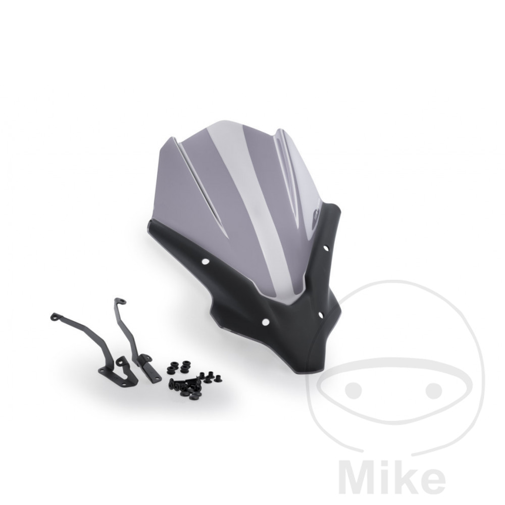 Puig plexi TOUR NEW GEN PUIG rauchgrau YAMAHA MT-07 700 A  ABS MTN690 21-24, MT-07 700 A  ABS MTN690-U 21-24, MT-07 700 A PURE ABS MTN690-U 23-25, MT-07 700 A PURE ABS MTN690 23-25