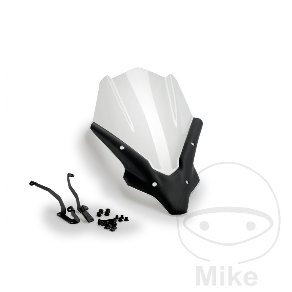 Puig plexi TOUR NEW GEN PUIG transparent YAMAHA MT-07 700 A  ABS MTN690 21-24, MT-07 700 A  ABS MTN690-U 21-24, MT-07 700 A PURE ABS MTN690-U 23-25, MT-07 700 A PURE ABS MTN690 23-25