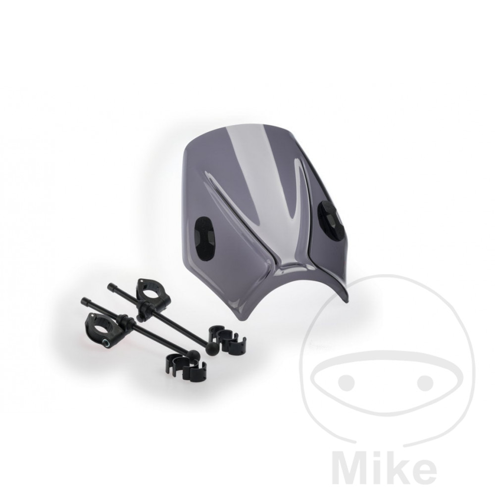 Puig plexi MITO PUIG tmavá verze APRILIA SHIVER 900 ABS 17-19, SHIVER 900 ABS NAVI 20-21, ATU METEORIT 125 CRUISER 98-00, BENELLI BN 125 CBS 18-24, LEONCINO 125 CBS 22-25, LEONCINO 250 ABS 19-25, LEONCINO 500 ABS 17-25...