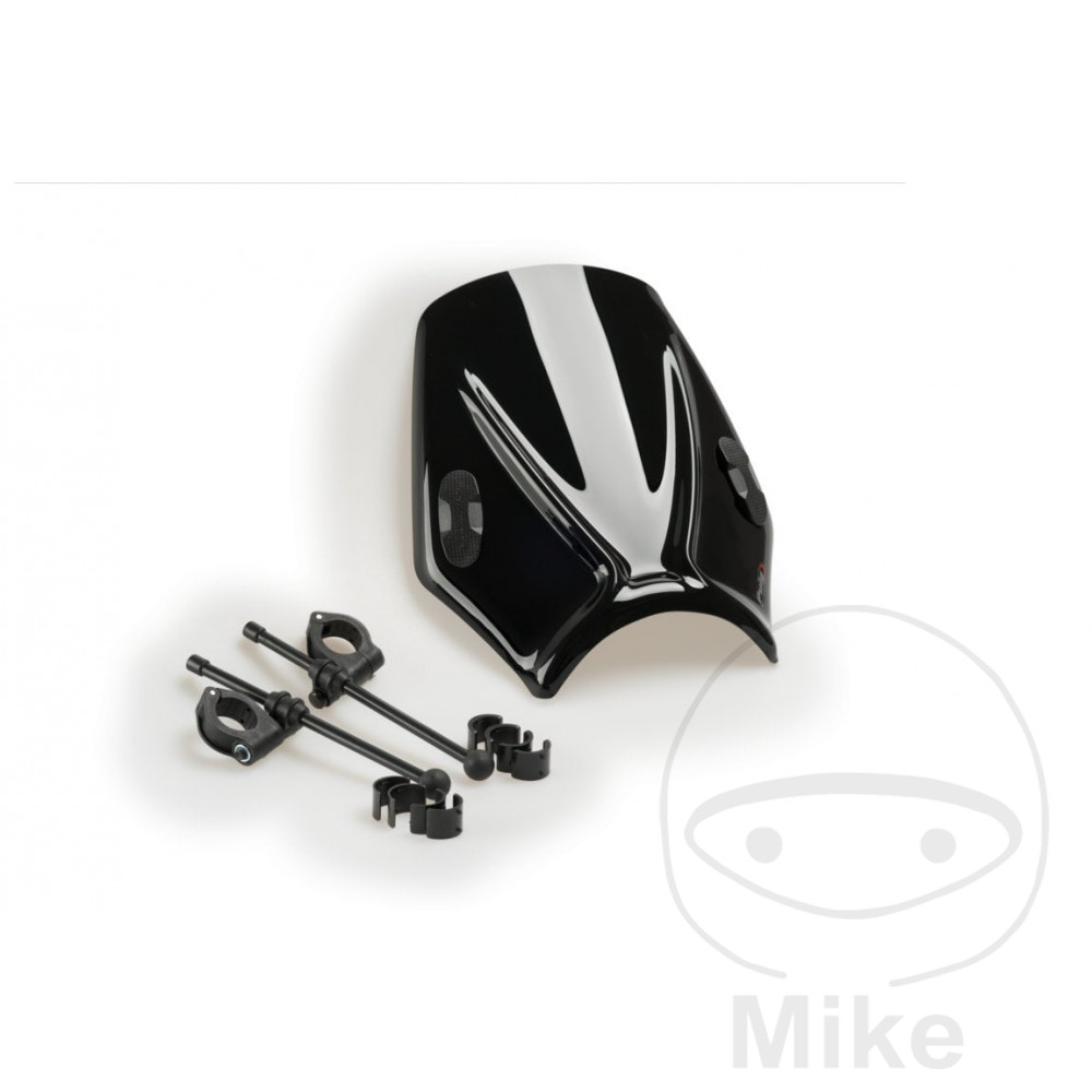Puig plexi MITO PUIG černá APRILIA SHIVER 900 ABS 17-19, SHIVER 900 ABS NAVI 20-21, ATU METEORIT 125 CRUISER 98-00, BENELLI BN 125 CBS 18-24, LEONCINO 125 CBS 22-25, LEONCINO 250 ABS 19-25, LEONCINO 500 ABS 17-25...