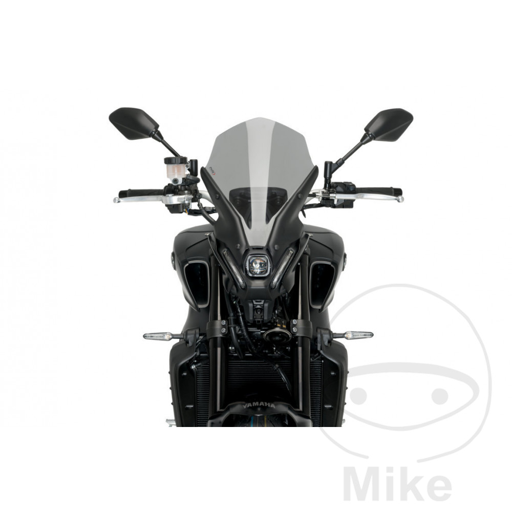 Puig plexi TOUR NEW GEN PUIG rauchgrau YAMAHA MT-09 900 ABS MTN890 21-23, MT-09 900 SP ABS MTN890-D 21-22, MT-09 900 ABS MTN890-U 22-23, MT-09 900 SP ABS MTN890-D-U 22