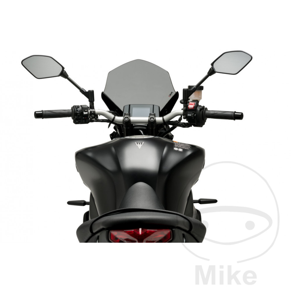 Puig plexi TOUR NEW GEN PUIG rauchgrau YAMAHA MT-09 900 ABS MTN890 21-23, MT-09 900 SP ABS MTN890-D 21-22, MT-09 900 ABS MTN890-U 22-23, MT-09 900 SP ABS MTN890-D-U 22