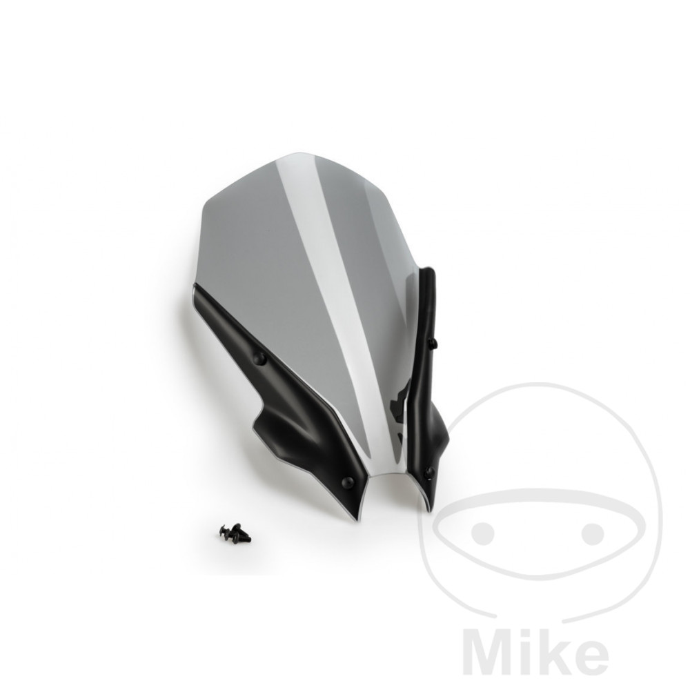 Puig plexi TOUR NEW GEN PUIG rauchgrau YAMAHA MT-09 900 ABS MTN890 21-23, MT-09 900 SP ABS MTN890-D 21-22, MT-09 900 ABS MTN890-U 22-23, MT-09 900 SP ABS MTN890-D-U 22