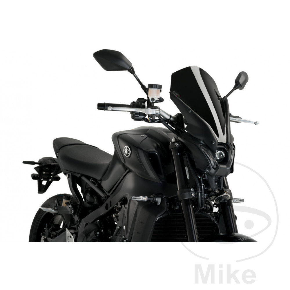 Puig plexi TOUR NEW GEN PUIG černá YAMAHA MT-09 900 ABS MTN890 21-23, MT-09 900 SP ABS MTN890-D 21-22, MT-09 900 ABS MTN890-U 22-23, MT-09 900 SP ABS MTN890-D-U 22