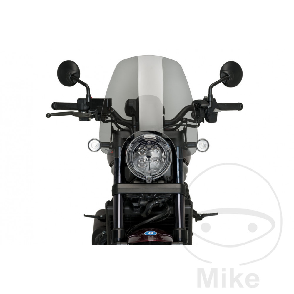 Puig plexi TOUR NEW GEN PUIG kouřová HONDA CMX 1100 A REBEL ABS 21-24, CMX 1100 D REBEL DCT ABS 21-24, CMX 1100 TA REBEL ABS 23-24, CMX 1100 TD REBEL DCT ABS 23-24