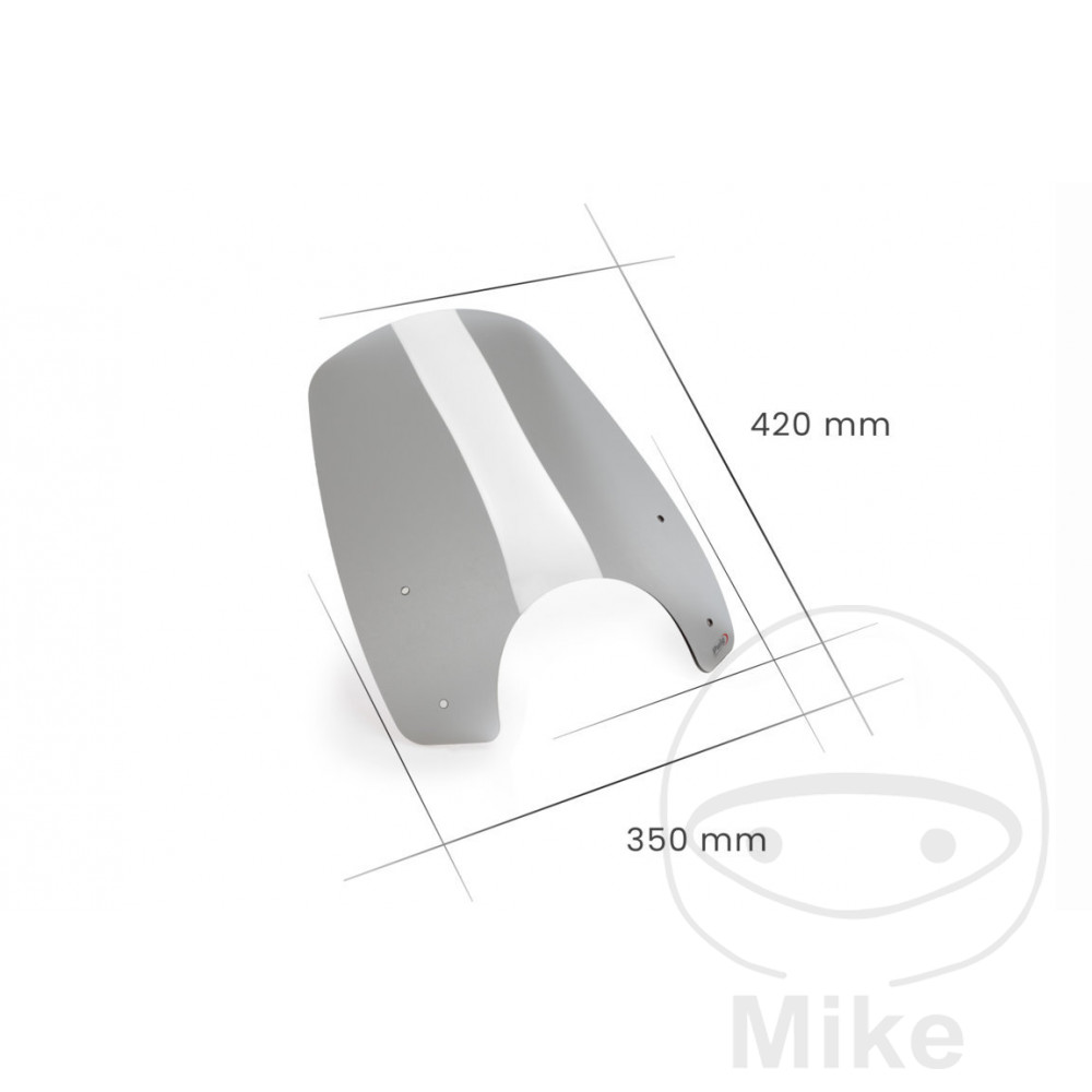 Puig plexi TOUR NEW GEN PUIG rauchgrau HONDA CMX 1100 A REBEL ABS 21-24, CMX 1100 D REBEL DCT ABS 21-24, CMX 1100 TA REBEL ABS 23-24, CMX 1100 TD REBEL DCT ABS 23-24