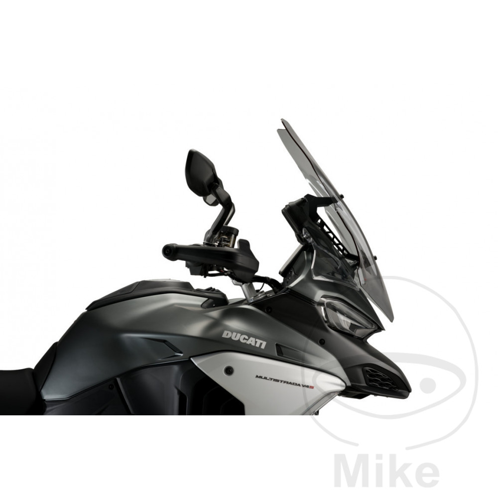 Puig plexi TOUR PUIG rauchgrau DUCATI MULTISTRADA 1200 V4  ABS 21-24, MULTISTRADA 1200 V4 S  ABS 21-24