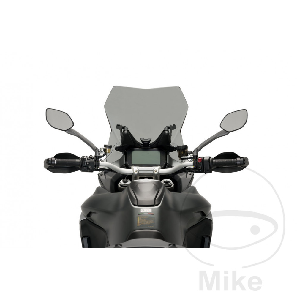 Puig plexi TOUR PUIG rauchgrau DUCATI MULTISTRADA 1200 V4  ABS 21-24, MULTISTRADA 1200 V4 S  ABS 21-24