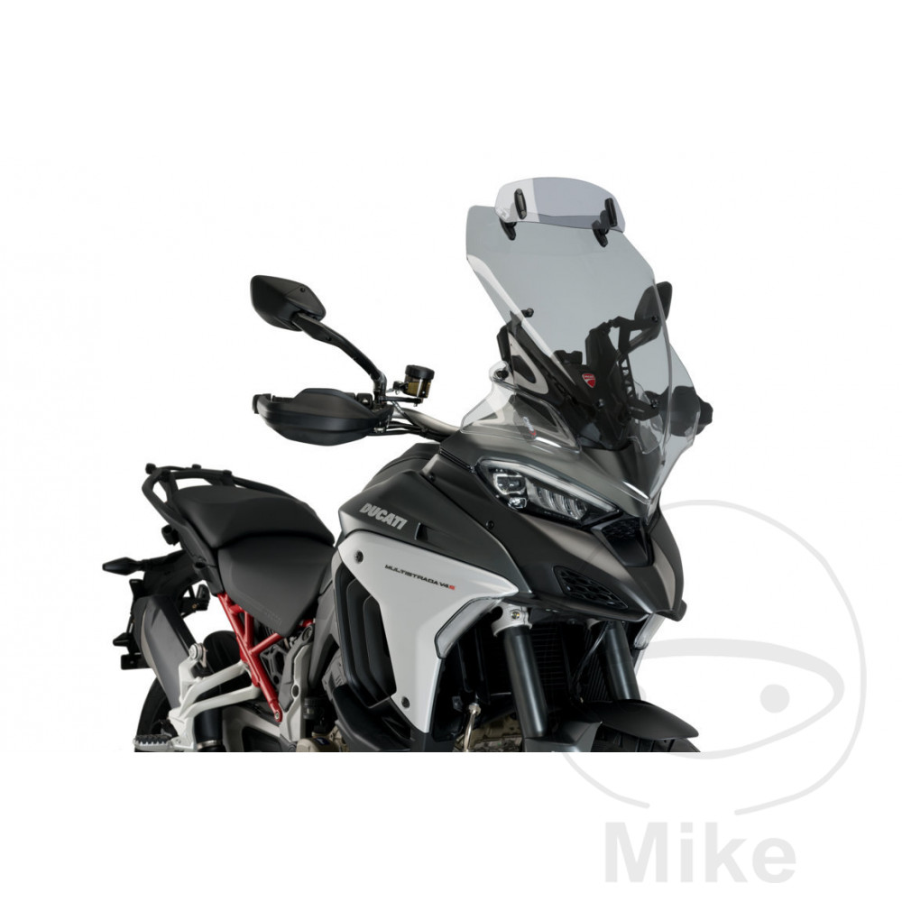 Puig plexi TOUR VISOR PUIG rauchgrau DUCATI MULTISTRADA 1200 V4 ABS 21-24, MULTISTRADA 1200 V4 S ABS 21-24