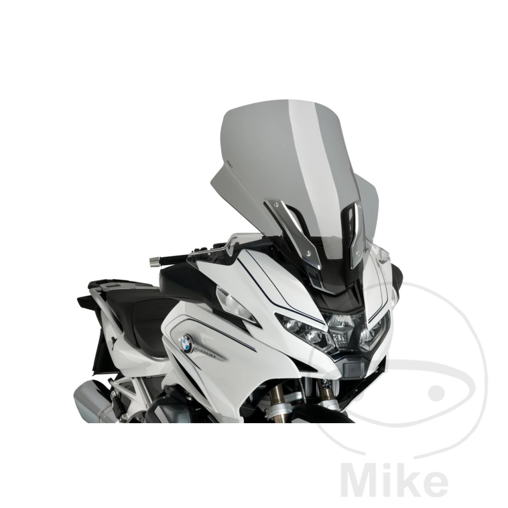 Puig plexi TOUR PUIG rauchgrau BMW R 1250 RT ABS 20, R 1250 RT ABS DTC 20-25, R 1250 RT ABS DTC ESA 24-25, R 1250 RT ABS DTC ESA GUSSRAD CLASSIC/SPORT 24-25, R 1250 RT ABS DTC GUSSRAD CLASSIC/SPORT 23-25, R 1250 RT ABS ESA 20-23